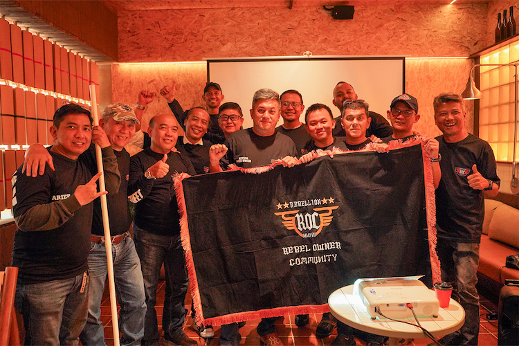 Pengurus baru ROC semringah setelah pengukuhan kepengurusan